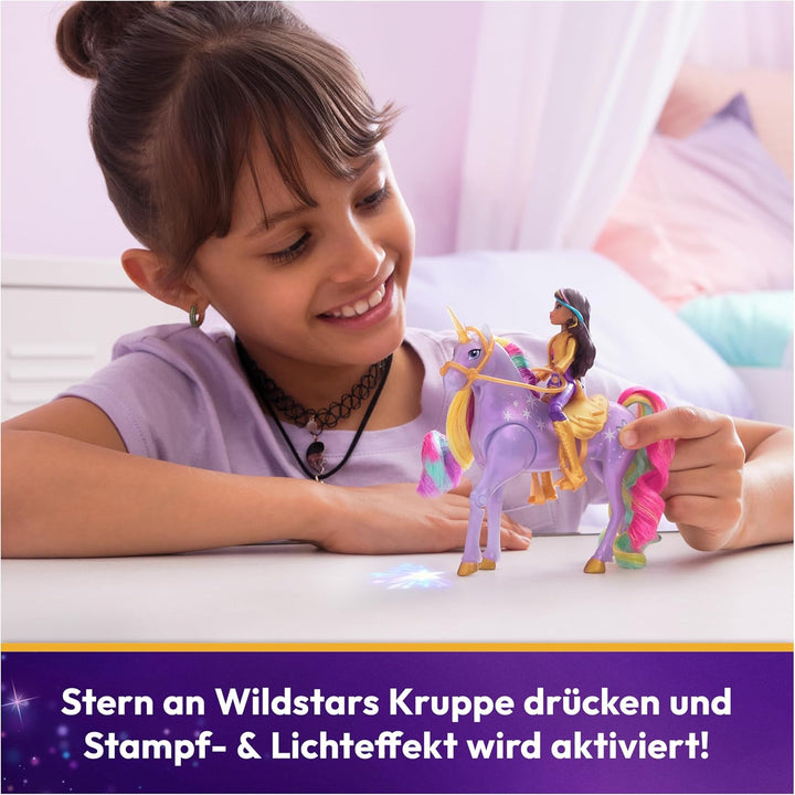 Unicorn Academy Licht-Magie Wildstar und Sophia - ca. 12 cm grosse Originalfiguren zur beliebten Net