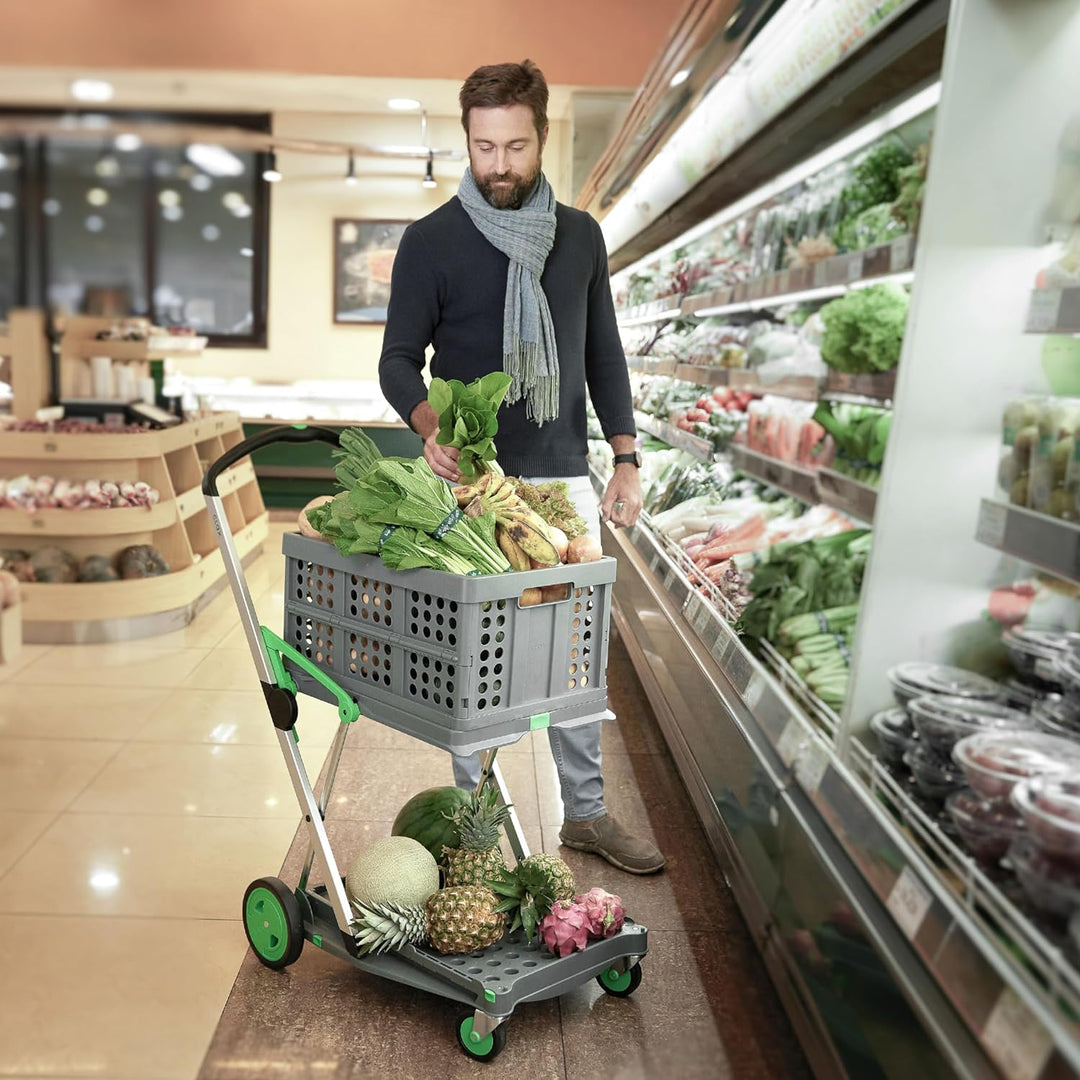 CLAX® Das Innovative Transportmobil | Klappwagen | Plattformwagen | ohne Faltbox