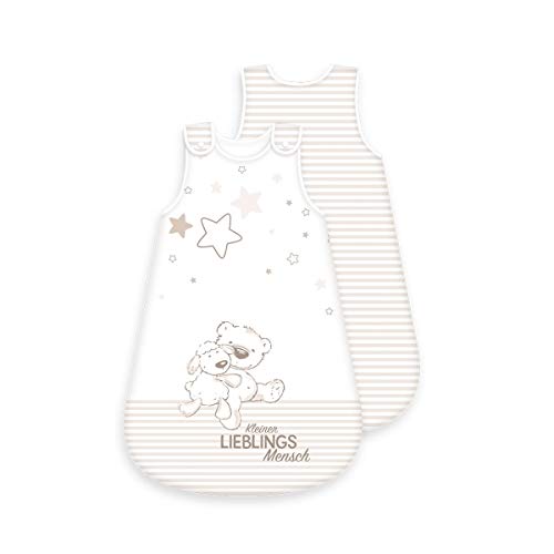 Arle-Living Lieblingsmensch Baby-Schlafsack - ganzjährig - umlaufender Reissverschluss Druckknopf (9