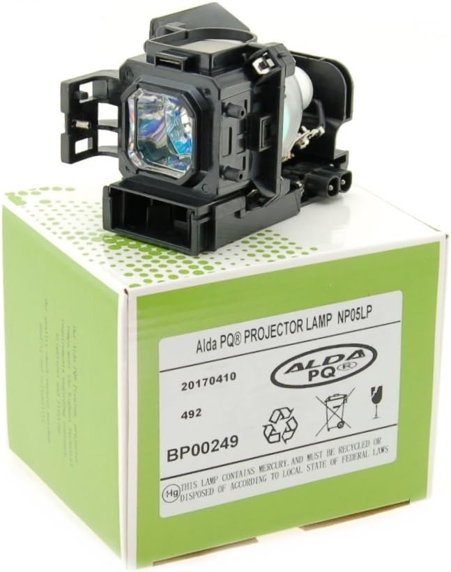 Alda PQ Premium, Beamer Lampe kompatibel mit NEC NP901W, NP905, NP905G, VT700G, VT800G, NP05LP, 6000