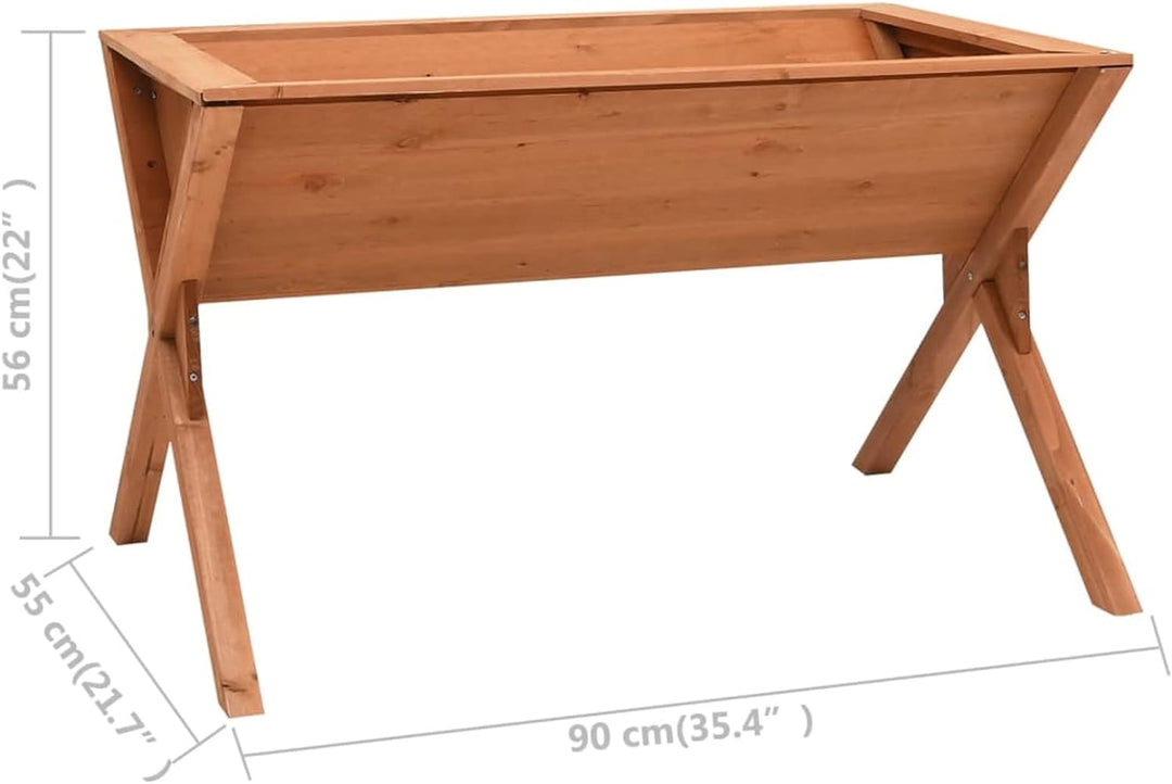 Mogou Hochbeet, Pflanzkübel, Kräuterbeet, Hochbeete-kit, Pflanztrog, Vertikalbeet, Pflanzgefässe, Pf