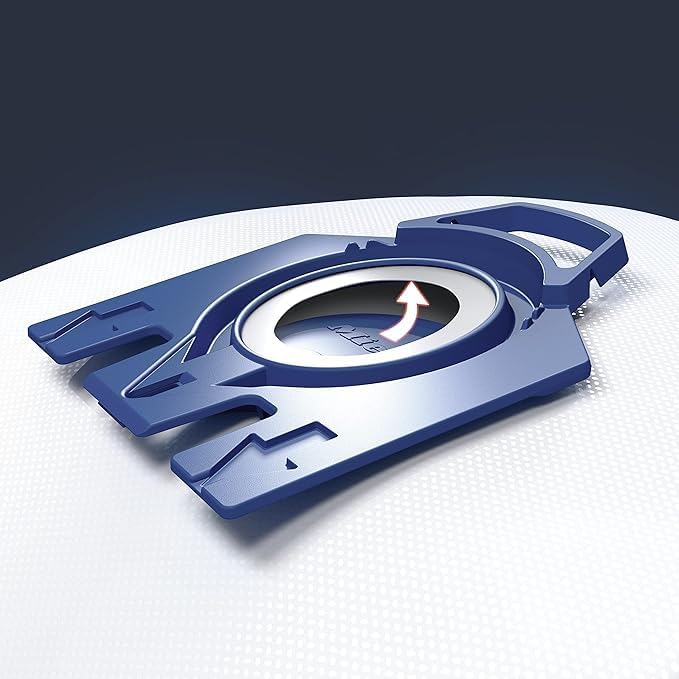 Miele 9917730 GN Vakuum-Hover-Tasche 1 Box: 4 Bags + 2 Filters Weiss/Blau, 1 Box: 4 Bags + 2 Filters