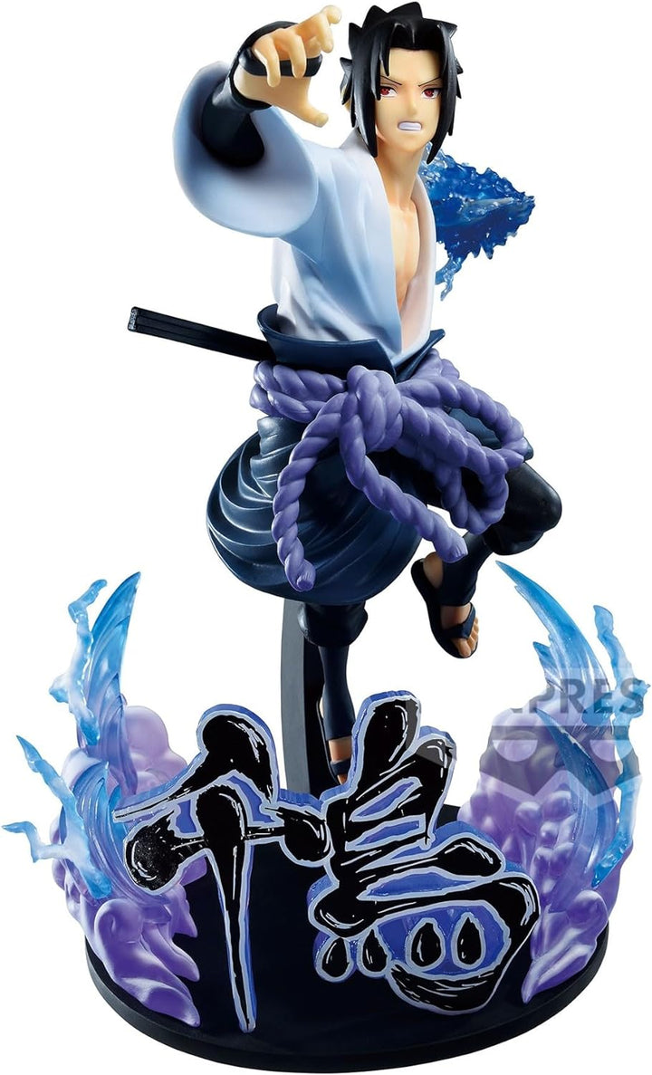 BANPRESTO Naruto Shippuden - Uchiha Sasuke - Figurine Vibration Stars 20cm