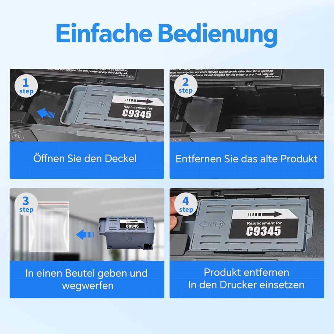 PXMB9/C9345 (C12C934591) Wartungsbox kompatibel mit epson ecotank et-8550 et 8550 et-8500 et 8500 ET