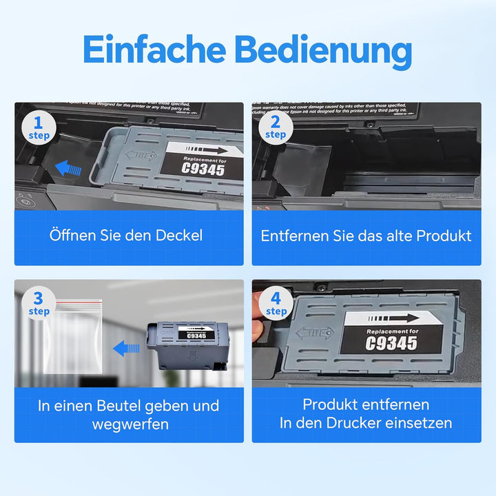 PXMB9/C9345 (C12C934591) Wartungsbox kompatibel mit epson ecotank et-8550 et 8550 et-8500 et 8500 ET