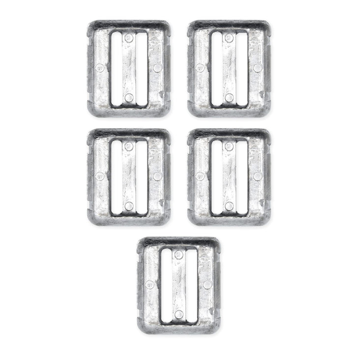 NAMAKA® Blei Sub Ballast für Tauchgänge von 1 kg - 1 bis 6 Stück in einer Packung. Silber, 5 Stück,