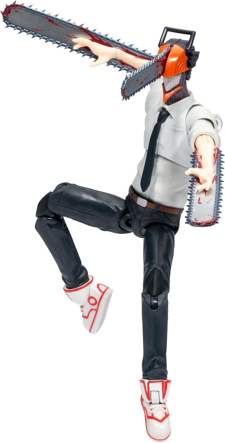 Total Anime KAZ0004 - Chainsaw Man – 16,5 cm grosse Figur mit austauschbarem Kopf und Armen Plus aus