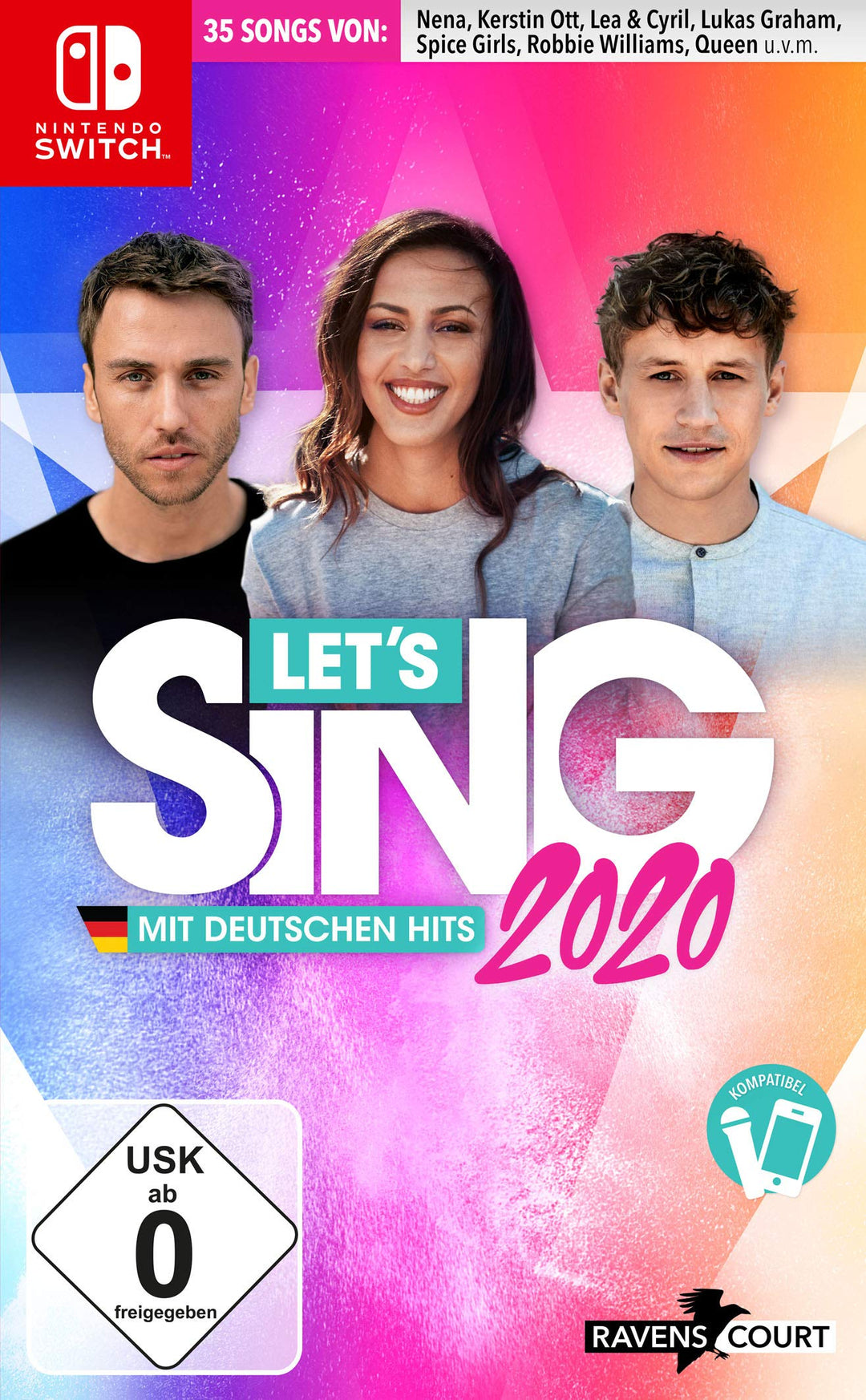 Let's Sing 2020 mit deutschen Hits [Nintendo Switch] Nintendo Switch Standard, Nintendo Switch Stand