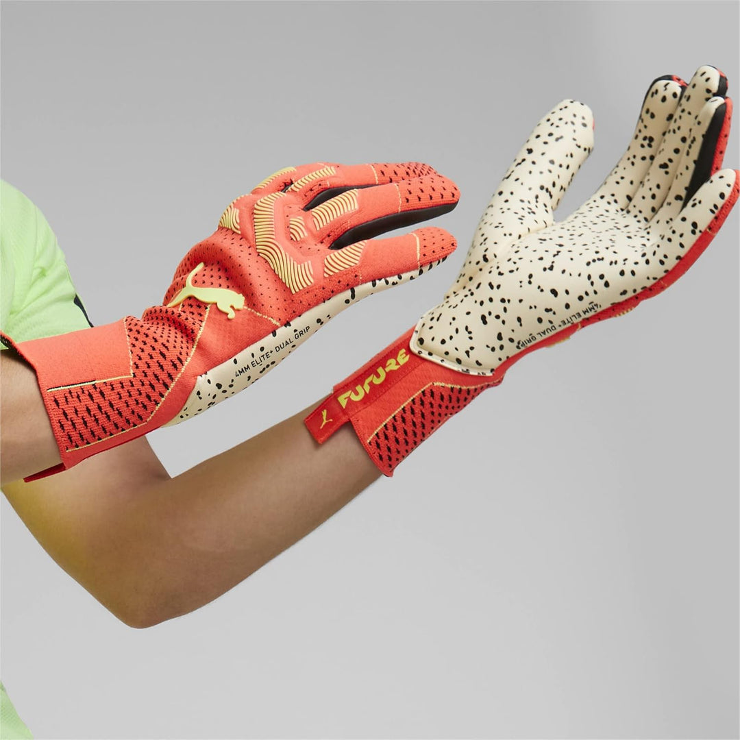 PUMA Future Z:one Grip 1 Nc Torwarthandschuhe 34 Fiery Coral-Fizzy Light, 34 Fiery Coral-Fizzy Light