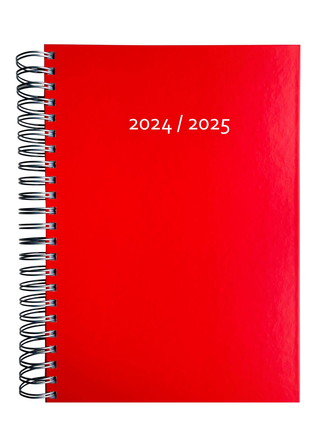 edition cumulus 2025/2026 Dicker Kalender DIN A4 – HIBISCUS (red) - MADE IN GERMANY - Ideal fürs Bür