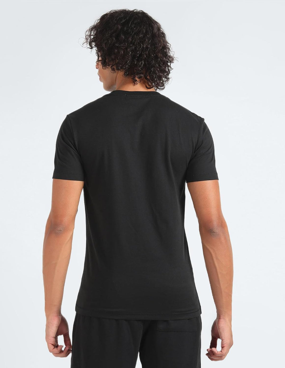 Calvin Klein Herren Kurzarm Strickoberteile XL Grosse Grössen Schwarz (Ck Black), XL Grosse Grössen