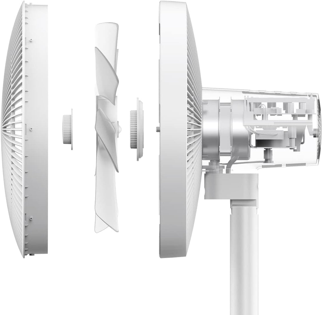 Xiaomi Mi Smart Standing Fan 2 Lite Tisch und Standventilator mit optionaler iOS/Android Mi Home App