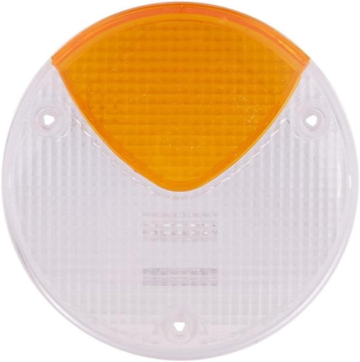 HELLA - Heckleuchte - Glühlampe - 12/24V - Anbau/geschraubt - Lichtscheibenfarbe: weiss/gelb - Steck