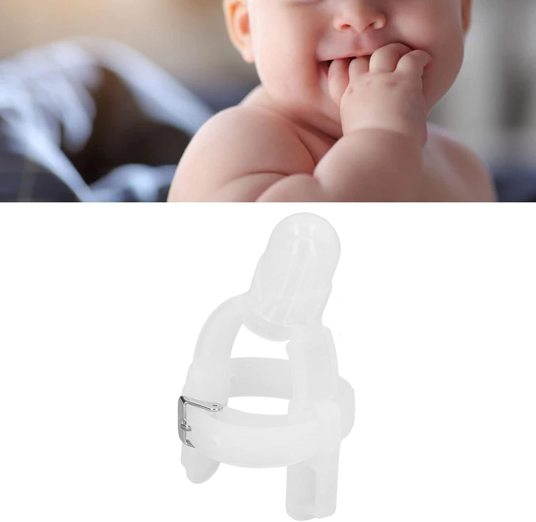 Hören Sie auf zu saugen, Handgelenkband, Silikon, sicher, verstellbar, Baby-Fingerschutz Kleinkinder