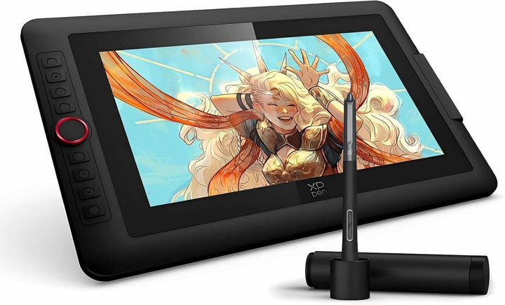 XPPen Artist 13.3 Pro V2 Grafikdisplay, 13.3 Zoll Grafiktablett mit 16K Stift, 99% sRGB, kompatibel