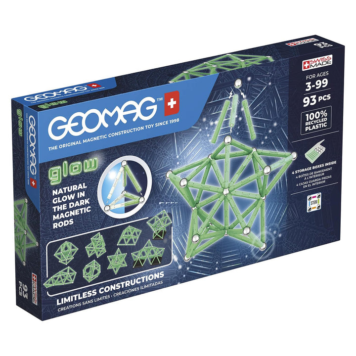 Geomag Glow Recycled 93 Teile
