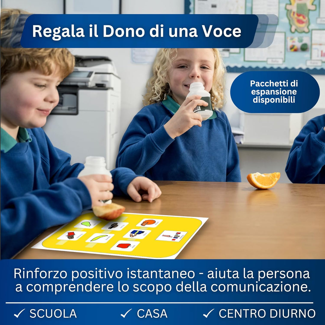 Autism Supplies And Developments Snack- und Getränke Auswahlboard (Italienisch), Italienisch