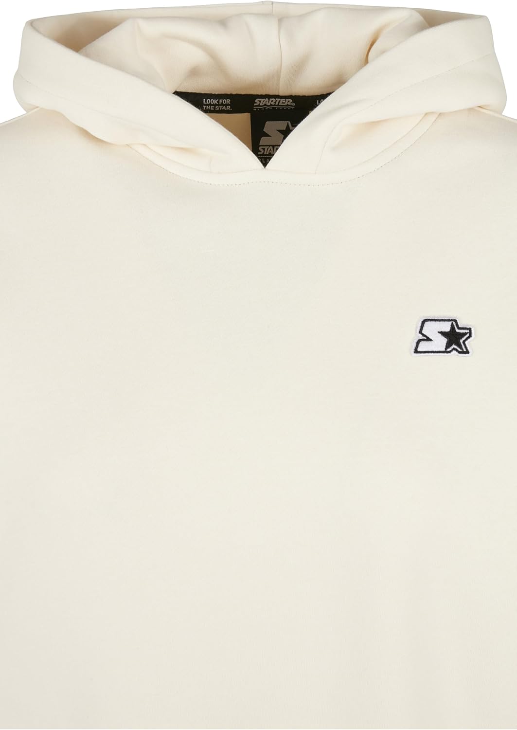 STARTER BLACK LABEL Damen Ladies Starter Essential Oversized Hoody XS Grosse Grössen Palewhite, XS G