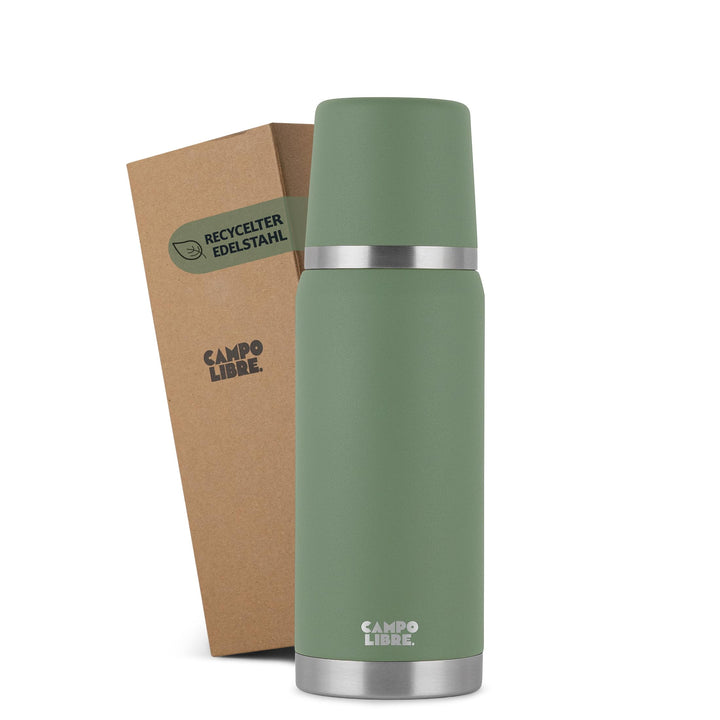 Campo Libre. Jaco® Thermoskanne 1L, 750ml, 500ml I Thermos mit Becher I Unsere Thermosflasche mind.