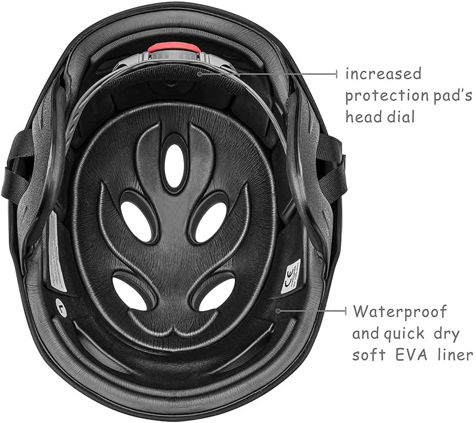 Tontron Wakeboard Kajak Kitesurf Wassersport Helm Glänzend schwarze Faser Wald L, Glänzend schwarze