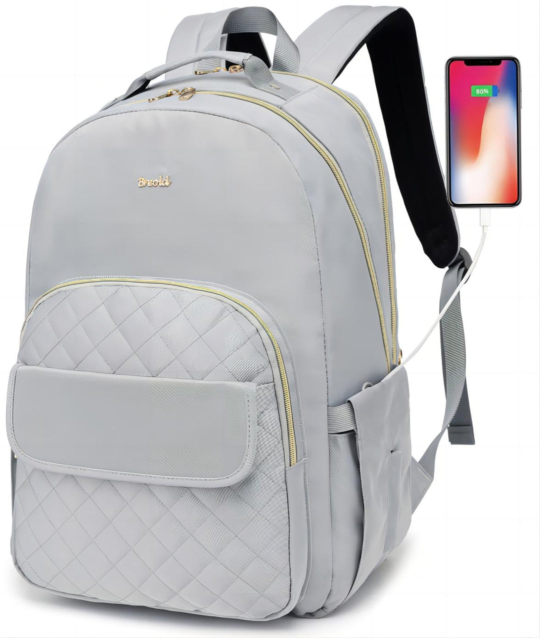 Rucksack Damen 17.3 Zoll Rucksack Schule Mädchen Teenager,Schultasche Frauen mit Laptopfach &amp; USB,Ta
