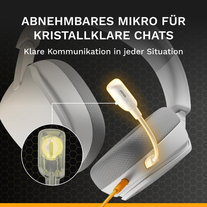 GLORIOUS GHS Eternal – Stereo-Gaming-Headset für PC, PS5, PS4, Xbox, Switch – speziell abgestimmten