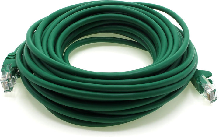 1aTTack.de Netzwerkkabel Cat.6 - grün - 10x - 10m - (Set) - CAT6 Ethernet Kabel Lankabel 1000 Mbits