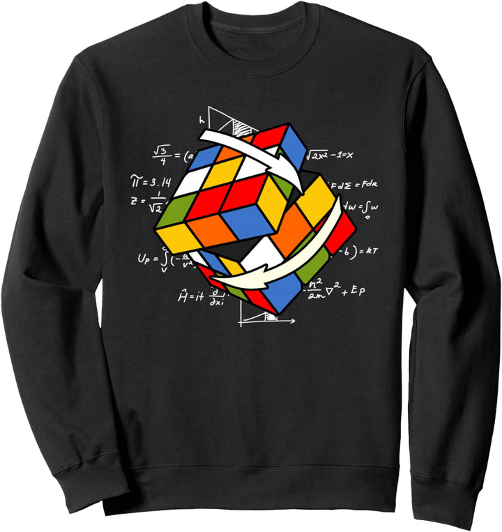 Zauberwürfel Rubik Cube Magic Würfel Retro Rubi Vintage Nerd Sweatshirt