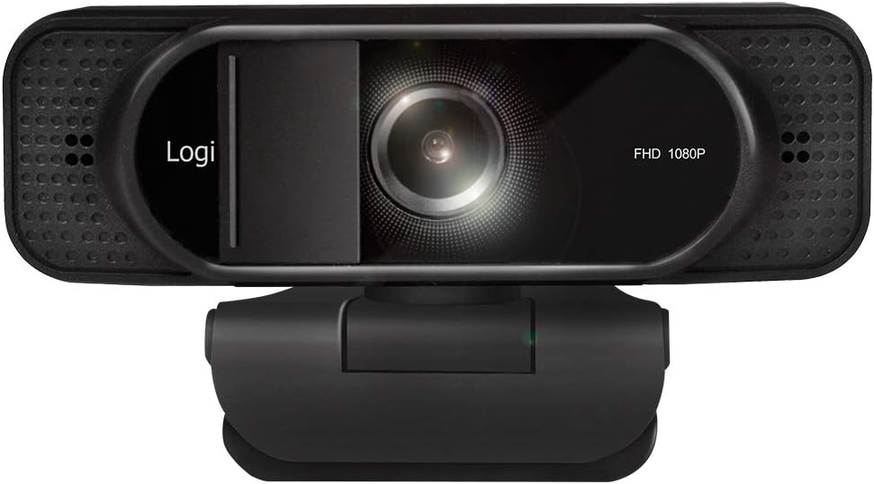 LogiLink UA0381 - Konferenz HD-USB-Webcam, 96° Weitwinkelobjektiv, Dual-Mikrofon mit Rauschunterdrüc