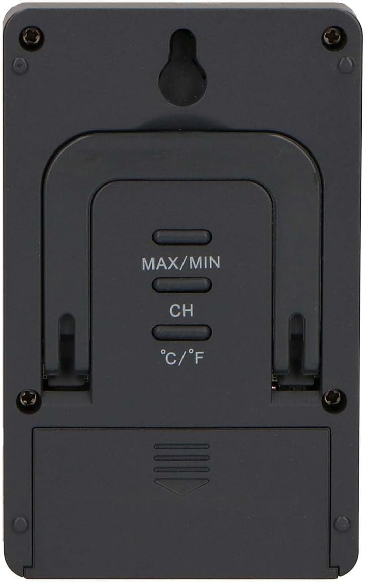 Alecto WS-1050 Wetterstation mit kabellosem Aussensenor - grosses Display - 30m Reichweite - Sensor