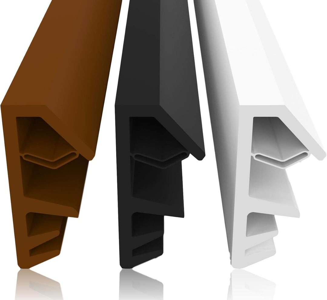 Fensterdichtung Braun 10m - 5mm Nutbreite / 12mm Falz aus TPE hochwertige Gummidichtung Holzfensterd
