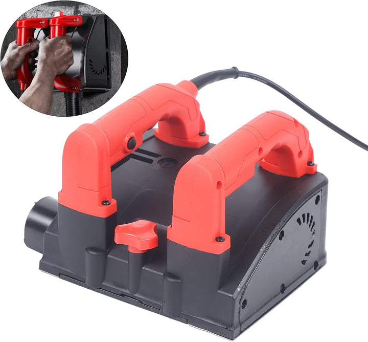 1200W Putzfräsmaschine für Wandrenovierung | Ergonomische Griffe | Hohe Effizienz | Staubfreies Arbe