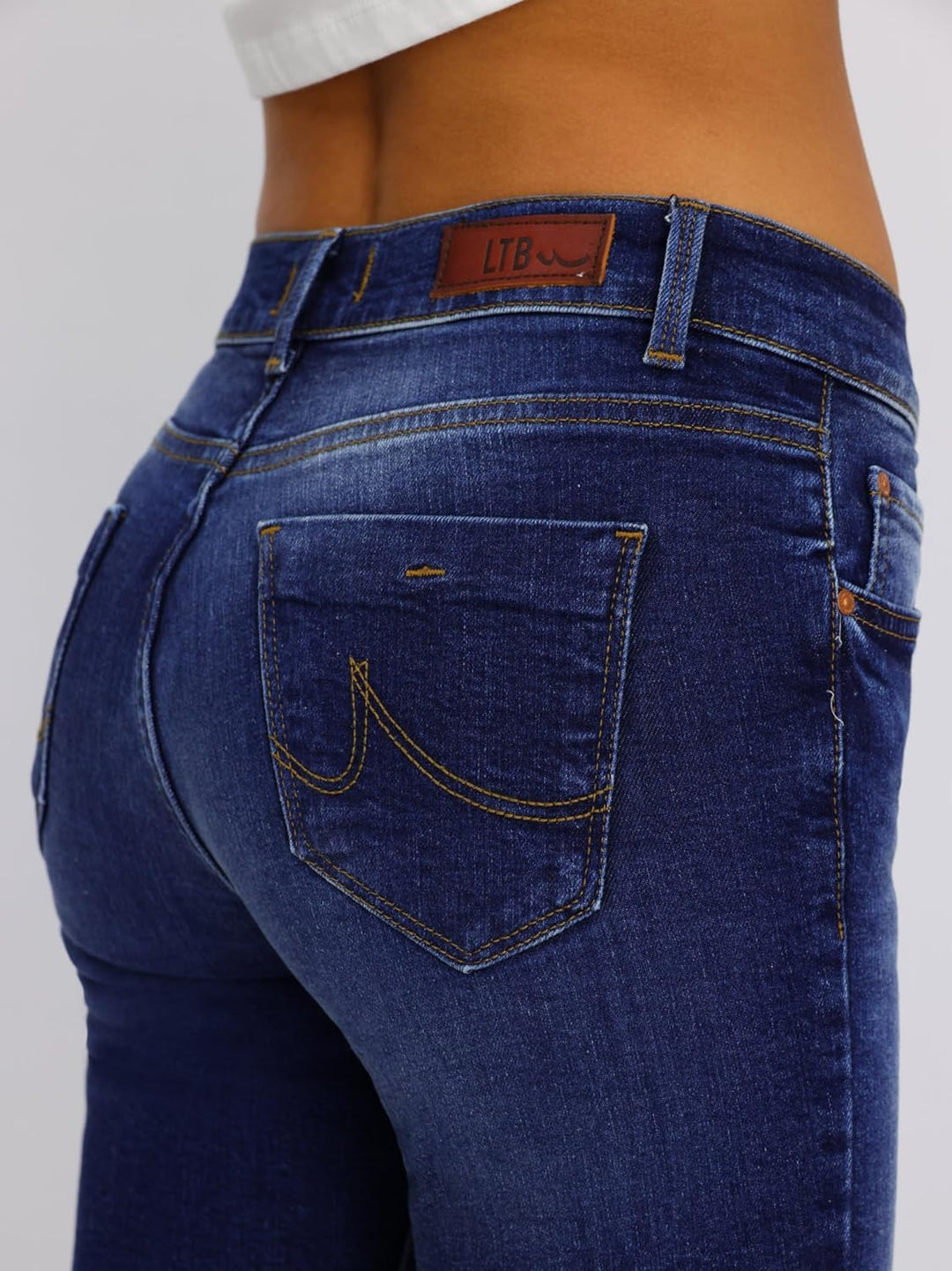 LTB Jeans - Damen - Fallon - Mid Waist - Flared Leg Jeans - Hosen 25W / 34L Morna Undamaged Wash 541
