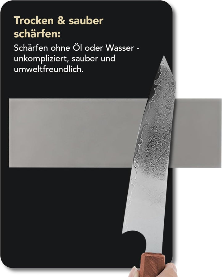 DMT Dia-Sharp Schärfblock mit durchgehender Diamantbeschichtung, fein, 15,2 cm / 6 Zoll, D6F