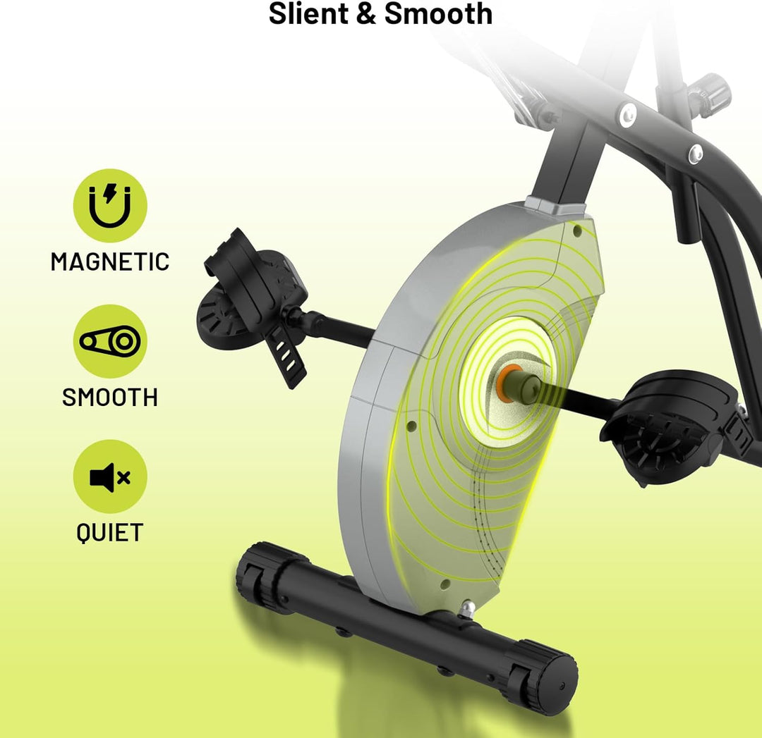 ATIVAFIT X-Bike Sport Fitnessfahrrad für Heimtrainer Fitnessbike für Ober-Und Unterkörper x-Bike mit