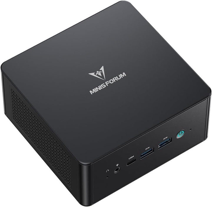 MINIS FORUM UM890 Pro Mini PC - AMD AI Ryzen 9 8945HS, 8 C/16 T, Radeon 780M GPU, 32GB DDR5 RAM, 512