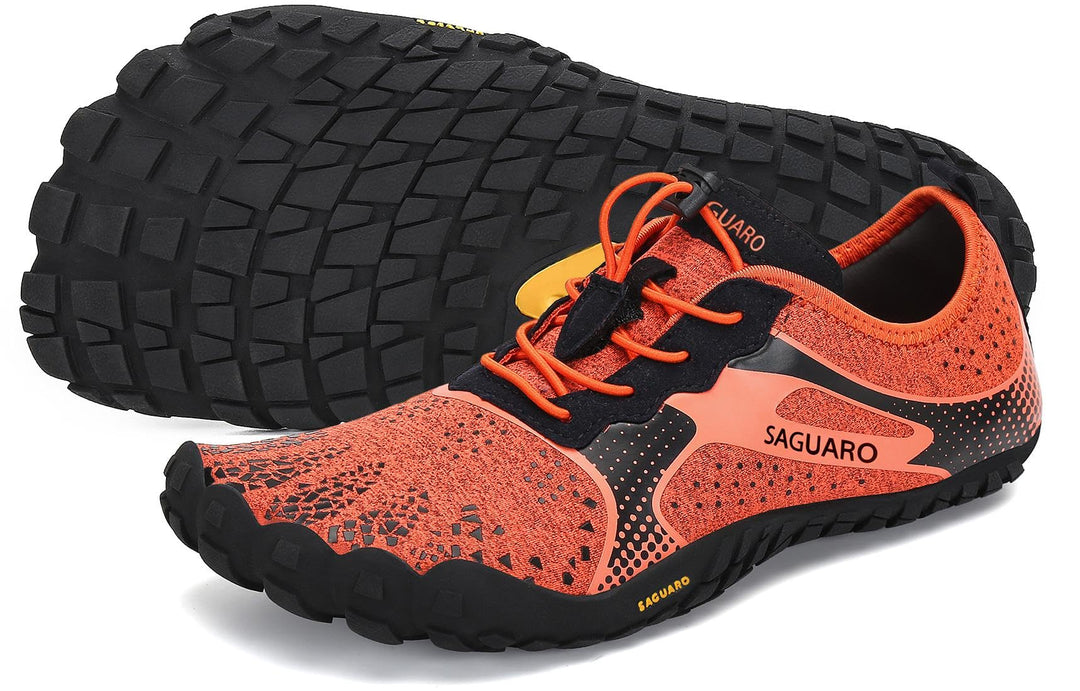 SAGUARO Unisex Barfussschuhe Traillaufschuhe Schnell Trocknend Wassersportschuhe, Gr. 36-47 36 EU Fe
