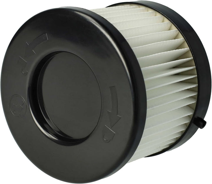 vhbw 2x Staubsaugerfilter Ersatz für Milwaukee 4931454785 für Staubsauger | HEPA-Filter Schwarz Weis