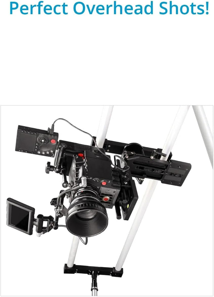 PROAIM Dynamic Wedge Tilt Levelling Camera Plate for Low & Dutch Cinematography/Photography | Pan Ad