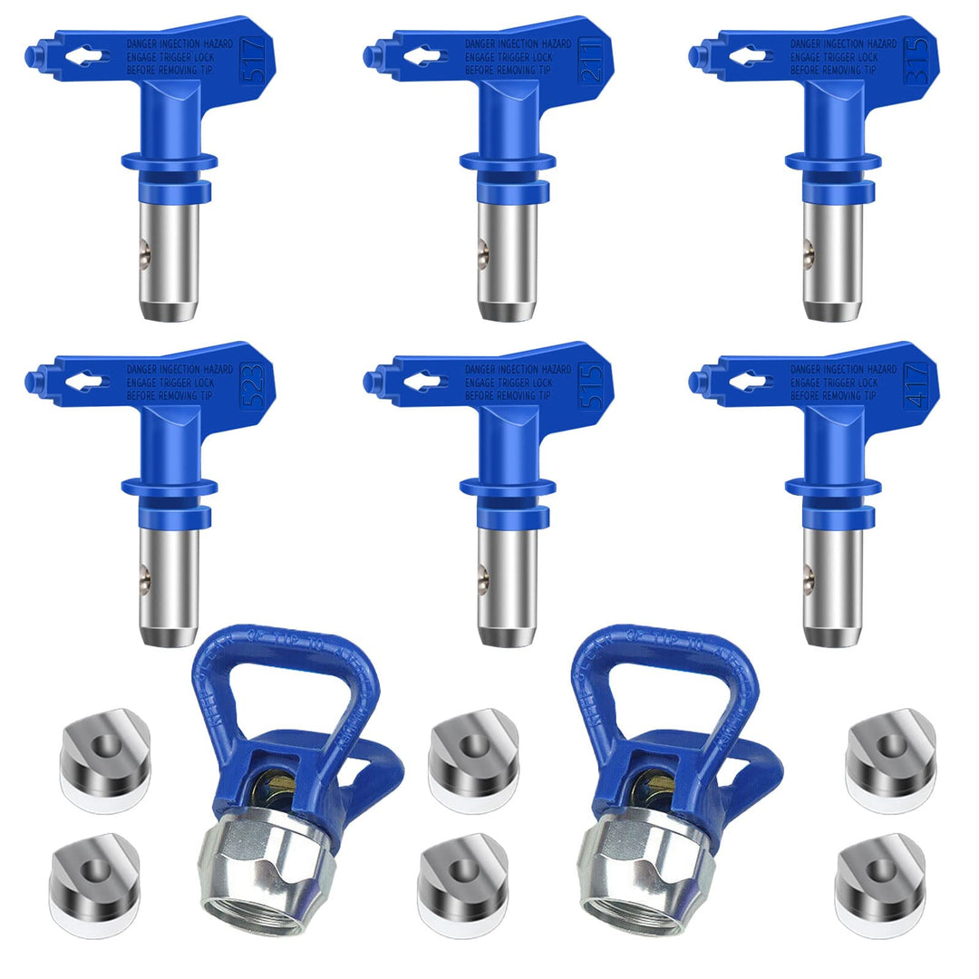 Reversible Sprühspitzen, Airless Düse mit Spitzendichtung, Airless Farbsprühsysteme Luftlose Sprühge