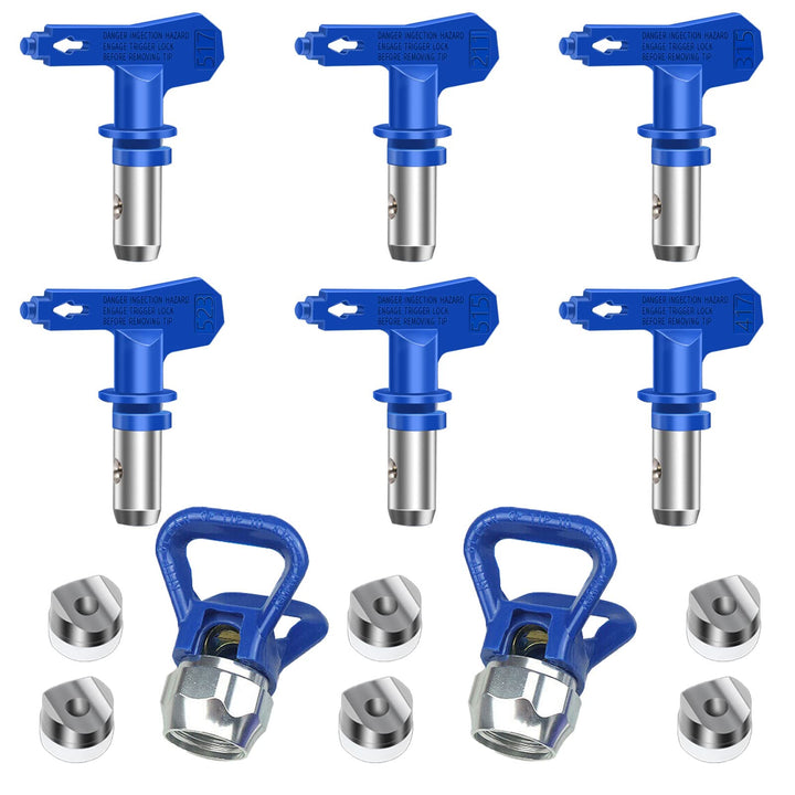 Reversible Sprühspitzen, Airless Düse mit Spitzendichtung, Airless Farbsprühsysteme Luftlose Sprühge