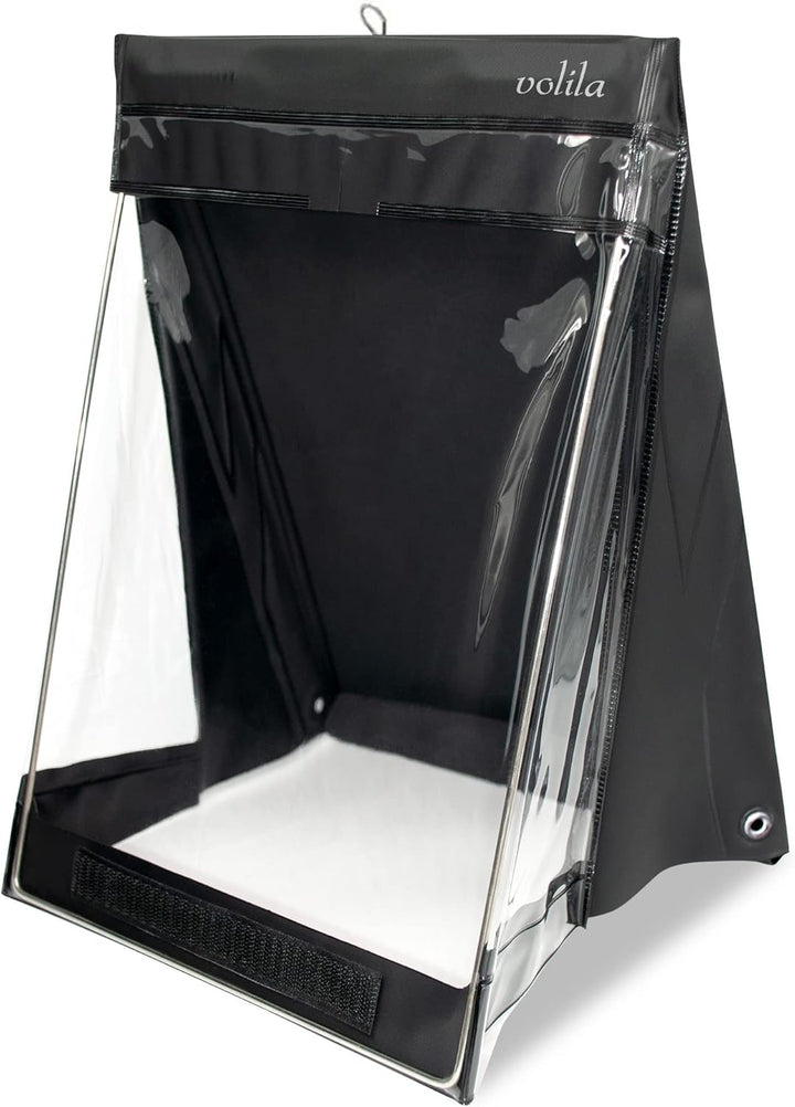 volila Wasserdichtes Klemmbrett A4 - (33,6 x 25,6 cm) Hochformat A4 Klemmbrett mit transparentem PVC