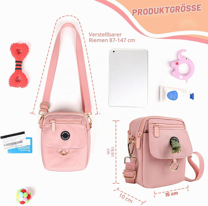 COOWONE wasserdichte Hundeleckerli-Tasche, Hundespaziergang Tasche, Leckerli-Tasche für Hunde, Hunde