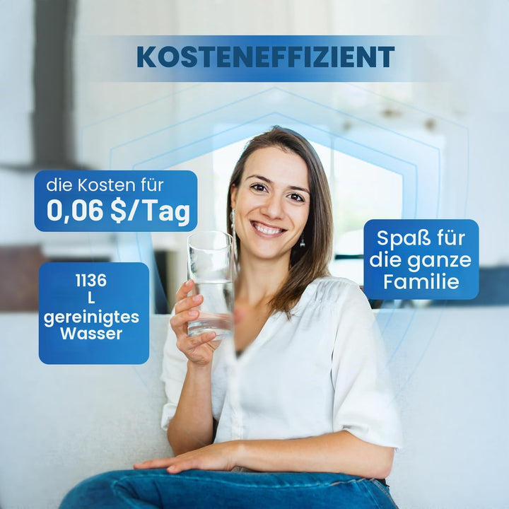 GOLDEN ICEPURE Kühlschrank-Wasserfilter Ersatz für Siemens Bosch Neff Ultra Clarity Pro 11032518 BOR