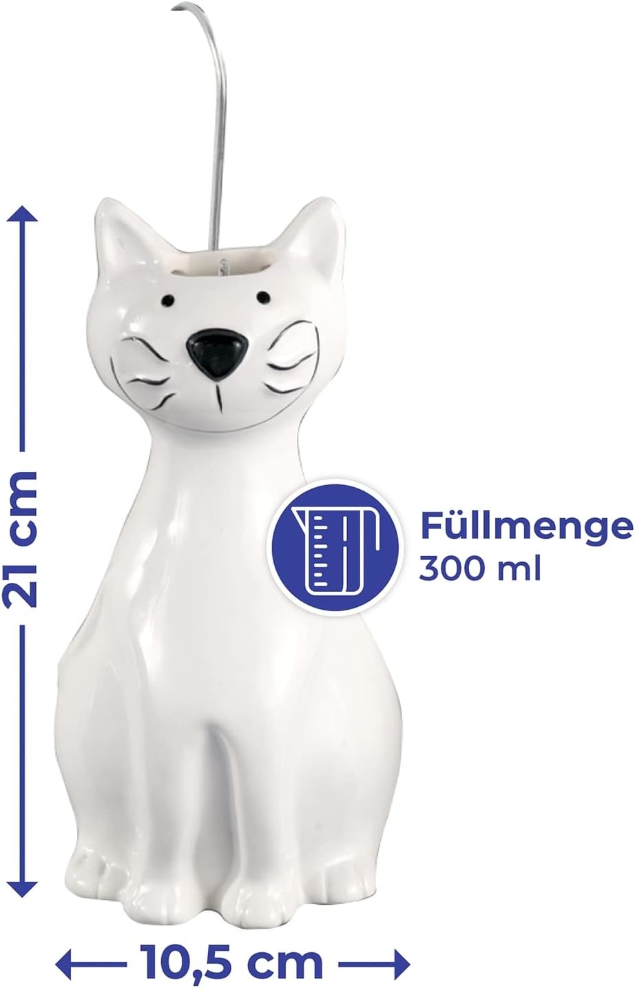 Maximex Luftbefeuchter Katze 2er Set, für ein gesundes und angenehmes Raumklima, einfach über den He