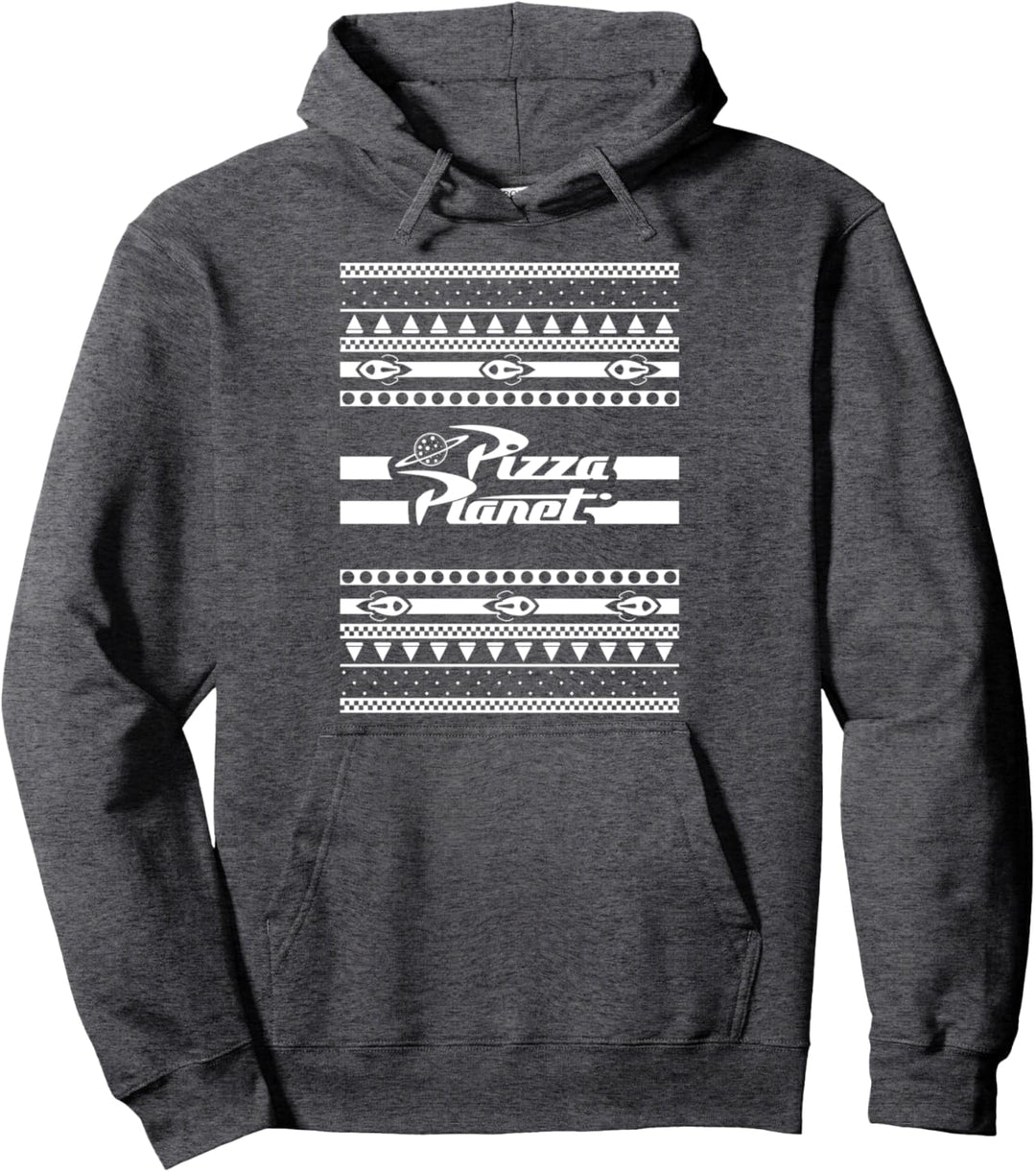 Disney Pixar Toy Story Pizza Planet Ugly Weihnachten Fleece Pullover Hoodie