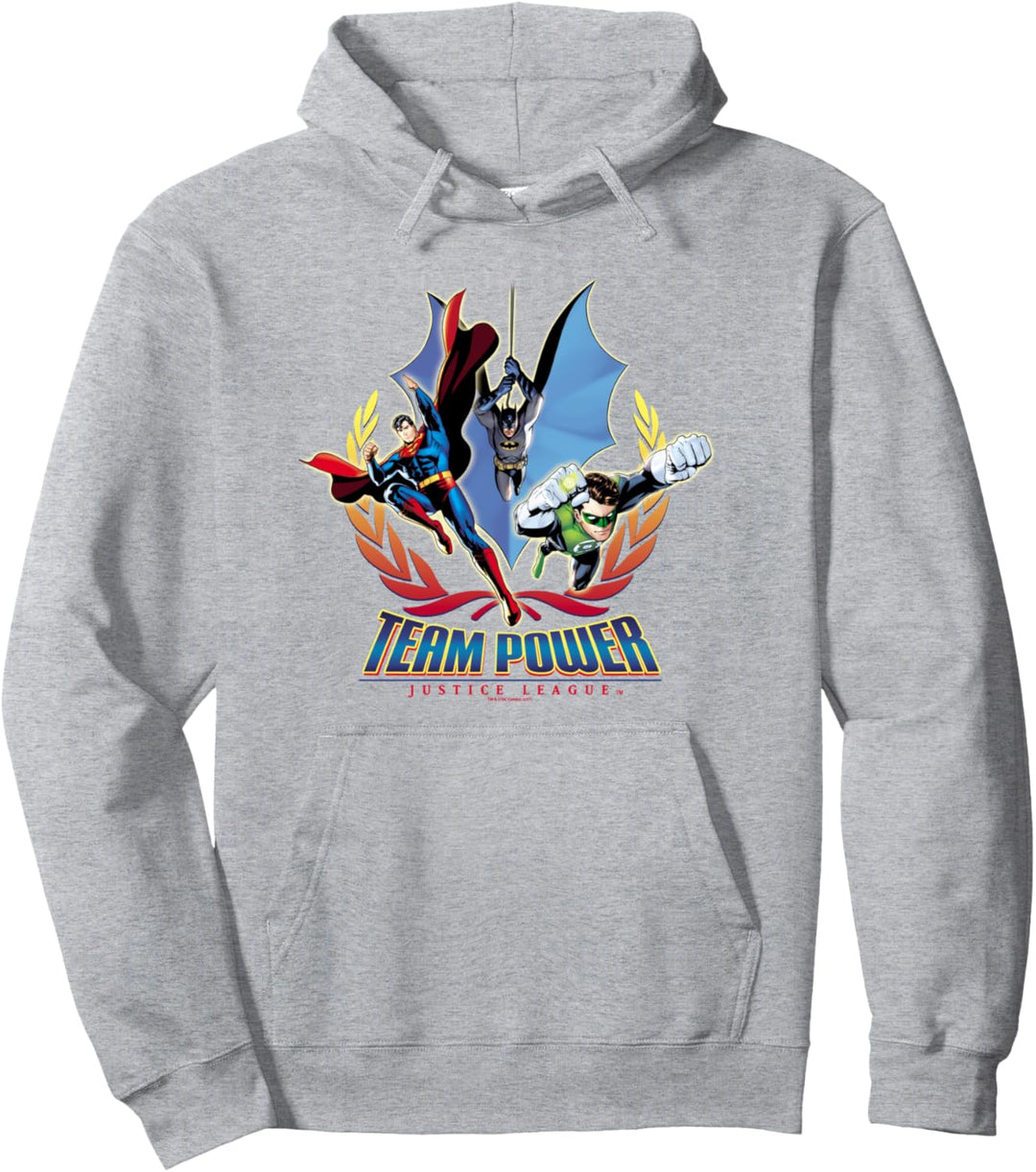 Justice League Team Power Pullover Hoodie