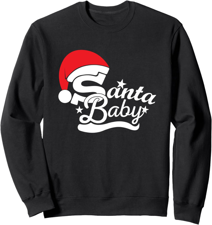 Santa Baby Weihnachten Weihnachtsmann Weihnachtsmotiv Sweatshirt