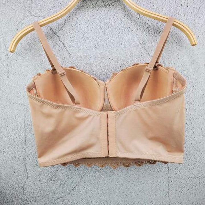 Woboren Damen Korsett Bustier BH Dessous Tank Top Trägertop Crop Top Corsage Clubwear Shirt Unterhem