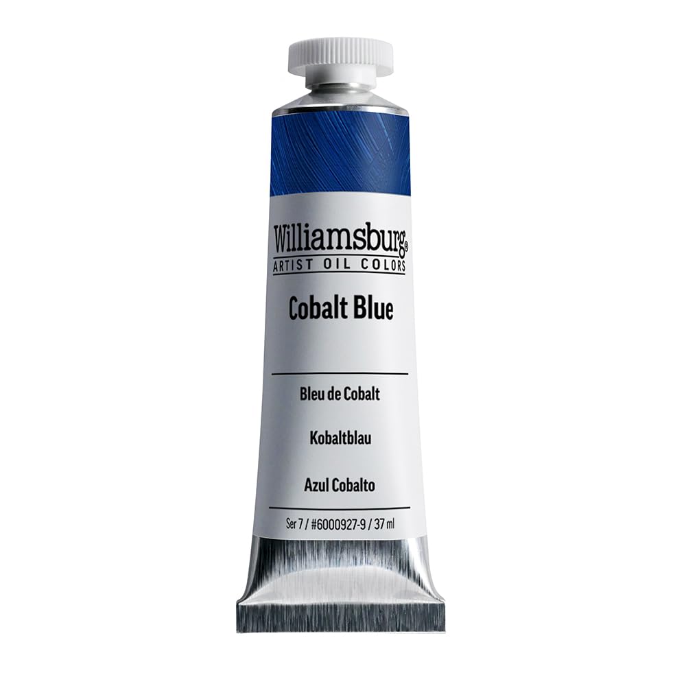 Williamsburg - Handgemachte Oelfarbe - 37 ml - Kobaltblau 37 ml Kobaltblau, 37 ml Kobaltblau